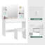 Hartlee Dressing Table with Mirror