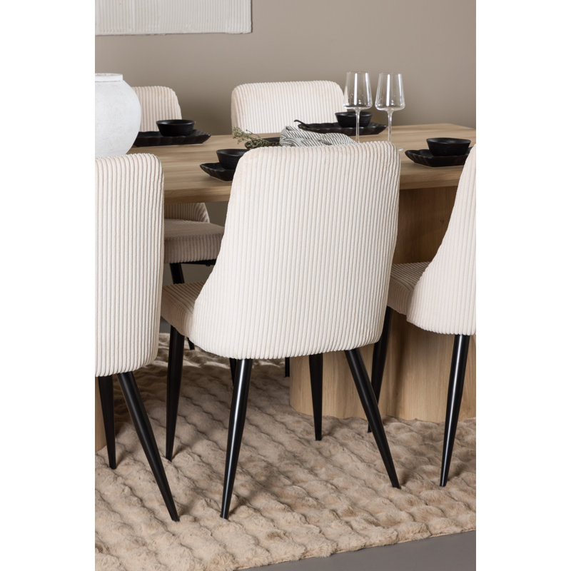 Sibley 6 - Person Dining Set, White