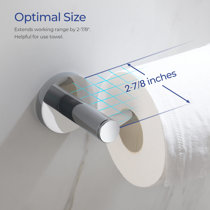 Polished Chrome Pfirst Modern BPH-PFM0C Toilet Paper Holder