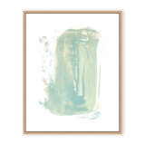 'Sea Green Wave' Framed Print Wall Art