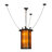 Fulton 125'' Hardwired Cylinder Lantern