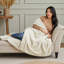 Luxury Knitted Throw Blanket-104779595