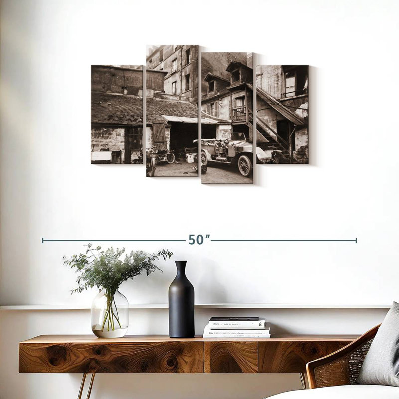 Sireci Old Parisian Car, 22" H x 36" W