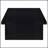 Caroline Black Rectangular Engineered Laminate Coffee Table With Durable And Scratch-Resistant Surface, Perfect For Modern Interiors