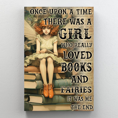 " A Girl Who Really Loved Books And Fairies "
