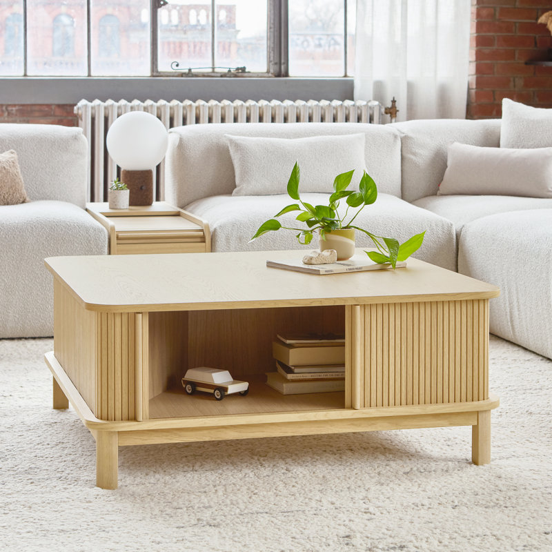 Ledger Coffee Table Vintage Oak