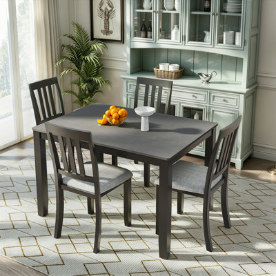59" Solid Wood Dining Table