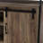 Rustic Tv Stand With Open Shelf, Accommodates 50-59" Tvs, Display Your Decor Oak & Black Console Stand, 58" Max Tv, Spacious Storage Options