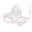 Lit en bois avec lit gigogne et tiroirs de rangement-655604338-655604340
