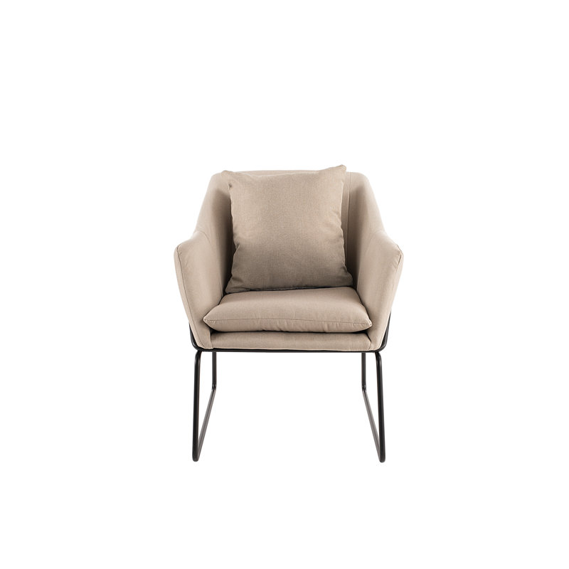 Chaise d'appoint Adore Decor Odile, Crème
