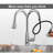 Cobbe Pull Down Touchless Kitchen Faucet-57792981