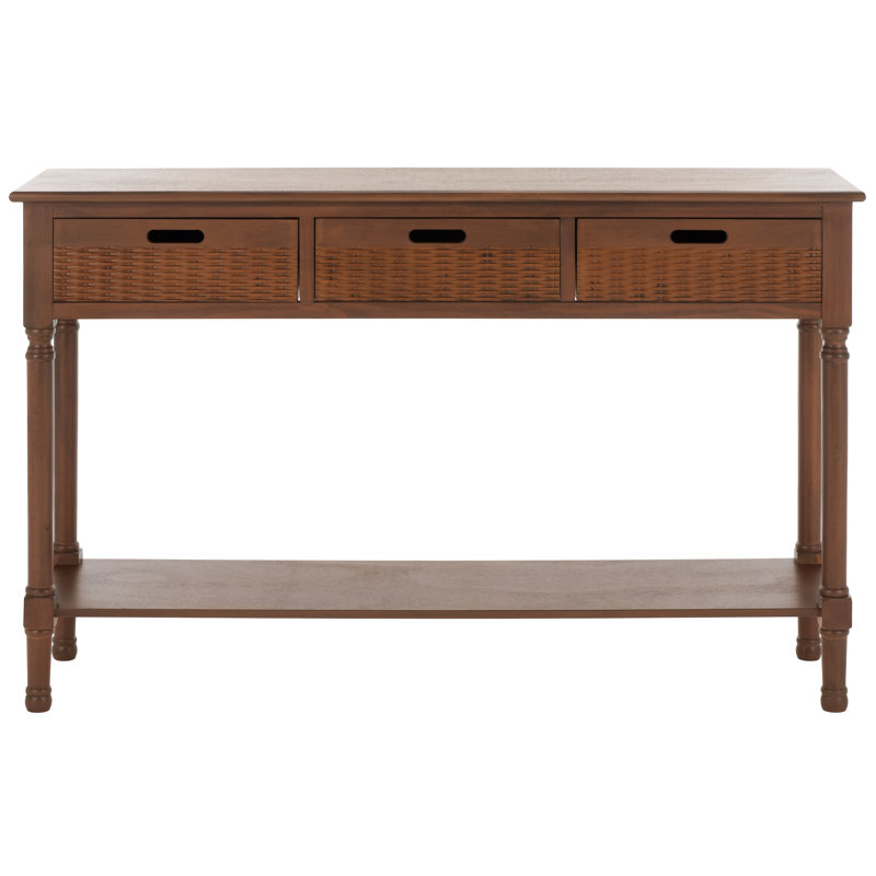 Dupuis Console Table, 30" H x 47" W x 13" D, Brown