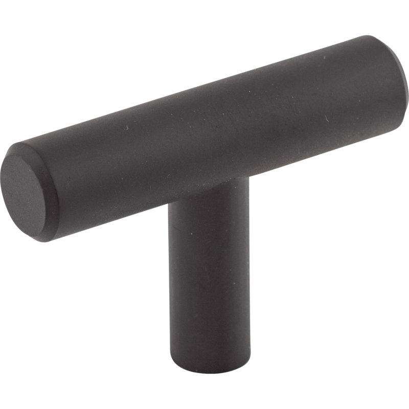 Hopewell 2" Length Bar Knob, Flat Black