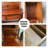 American-Style Solid Wood Desk with Integrated Cabinet