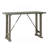 4PC Counter Height Dining Set Light Gray Finish Counter Height Table With Bench 2X Stools Foam Cushioned Seats Kitchen Dining Breakfast Furniture