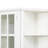 75.25'' Tall Display Cabinet And Two Triangle Sided Bookshelves, 69.25'' Wide Retro Style Wall Suit With Glass Doors, For Hallways, Living Room, Office, Studio Or Workspace