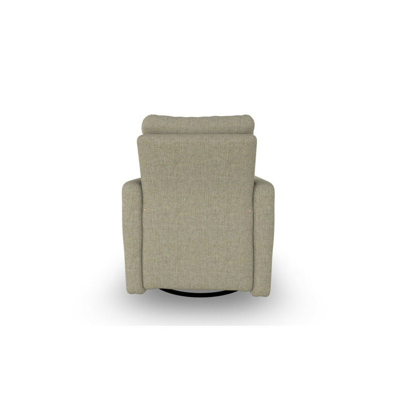 Swivel Barrel Recliner, Linen