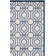 Arfon Ivory/Navy Area Rug