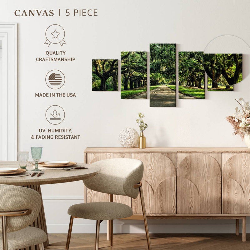 Canopy Trees, 24" H x 55" W