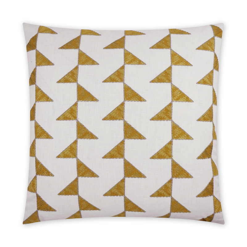 Alignment Pillow Cover & Insert, Citrine, Square 24"