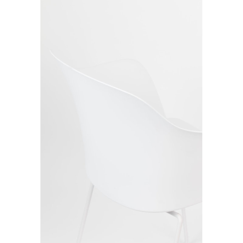 Arm Chair, White