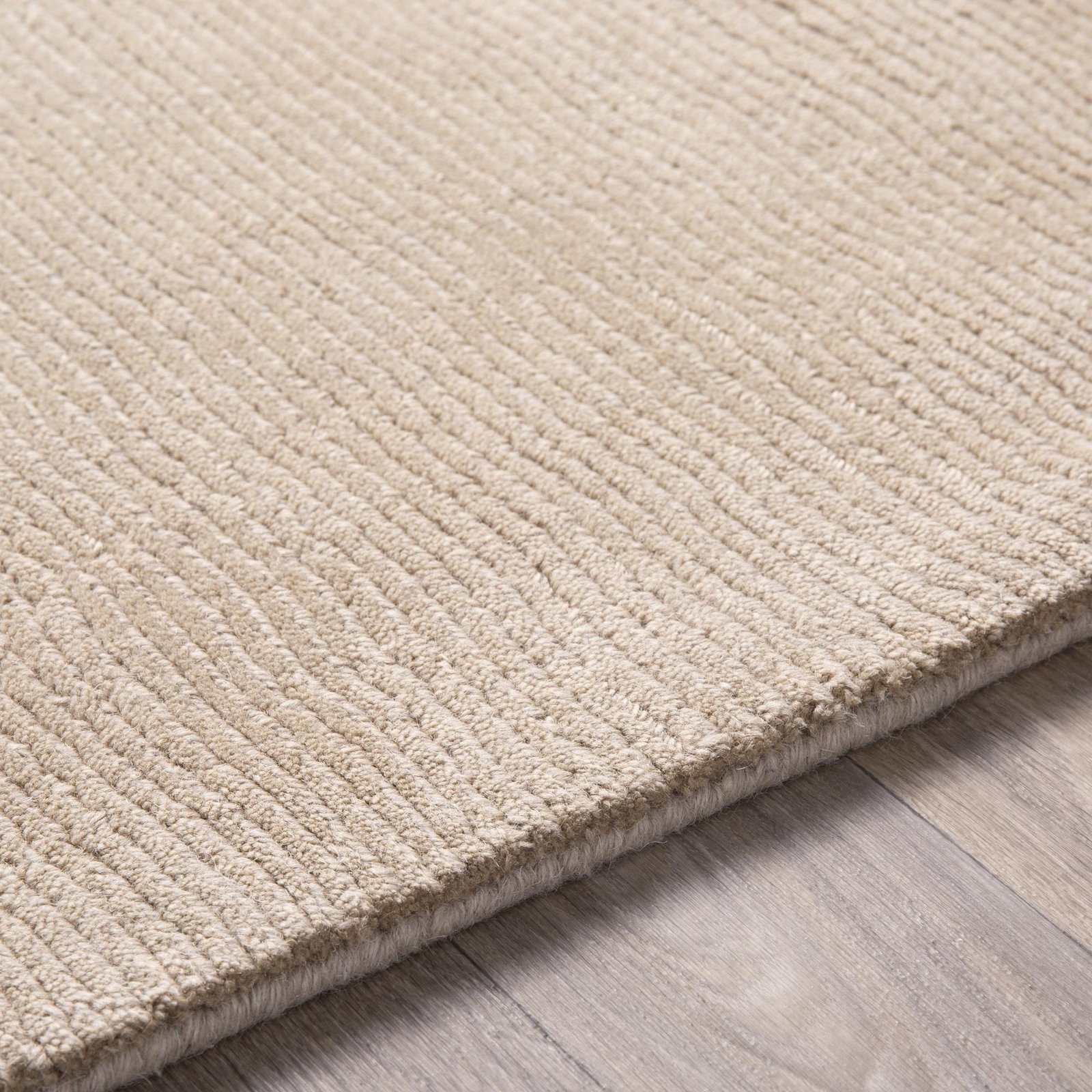 Crowe Doeskin Hand-Woven Wool Rug, Runner 2'6" x 8'