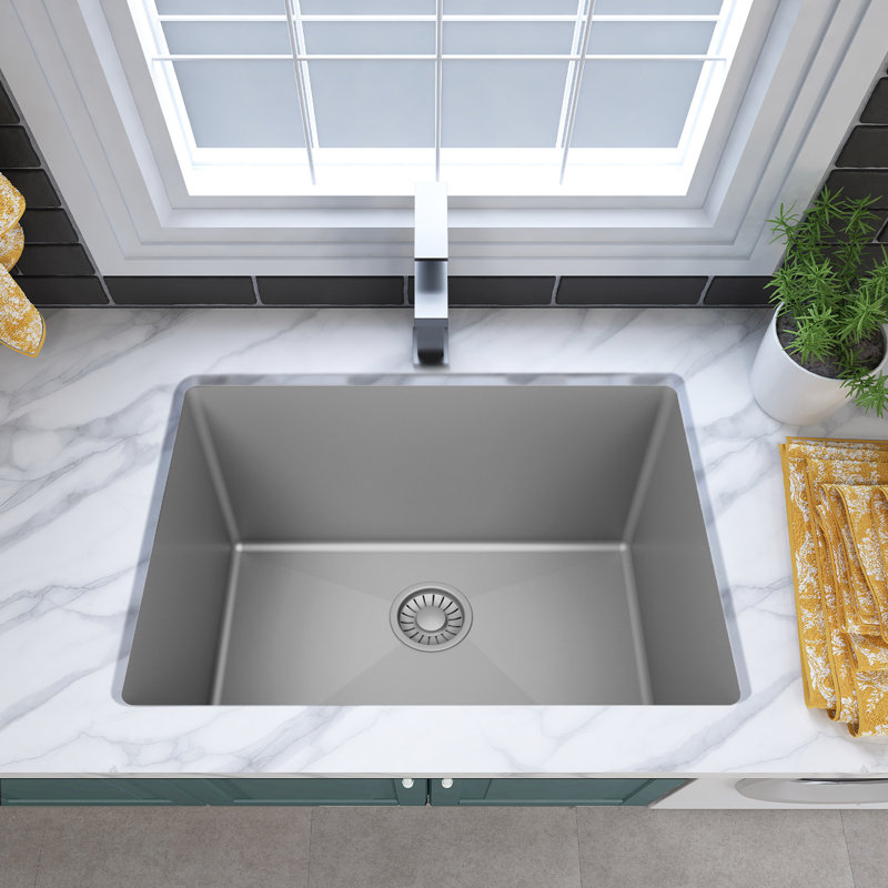 Évier de cuisine encastrable L 24 po x l 18 po