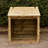 600cm W x 580.64cm D Wood Log Store