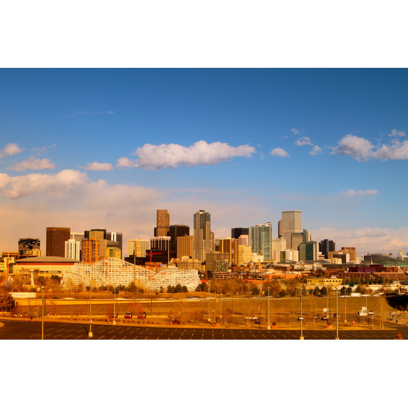 Warmer Denver by EntropyWorkshop - Wrapped Canvas Print, 30cm H x 46cm W