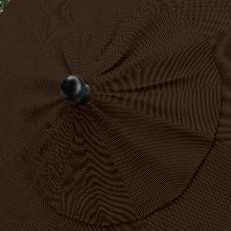 Parasol de marché 9 pi Montiara, Laurier Brun