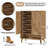 Ricolson 24 Pair Shoe Cabinet for Entryway-1744506099