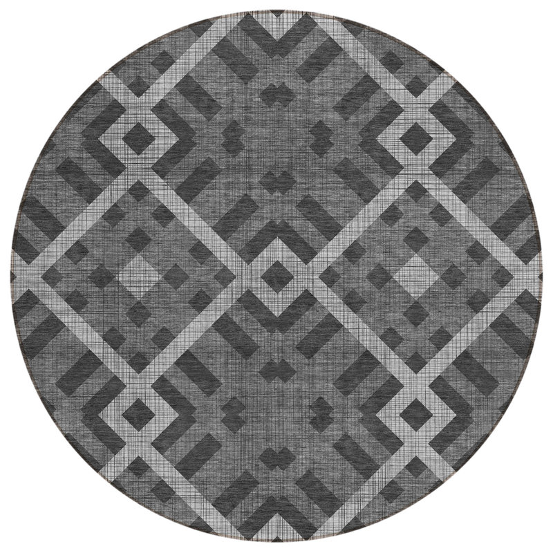 Tapis rond 8 po