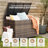 178 Gallon Outdoor Storage Box, Patio Deck Box With 2 Wheels, Handle Large Portable Wicker Rattan Deck Box For Patio Furniture Cushions, Throw Pillows, Garden Tools And Pool Floats-106669009