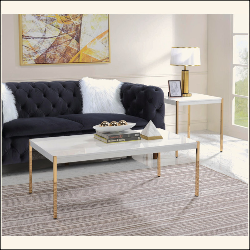 Table basse rectangulaire