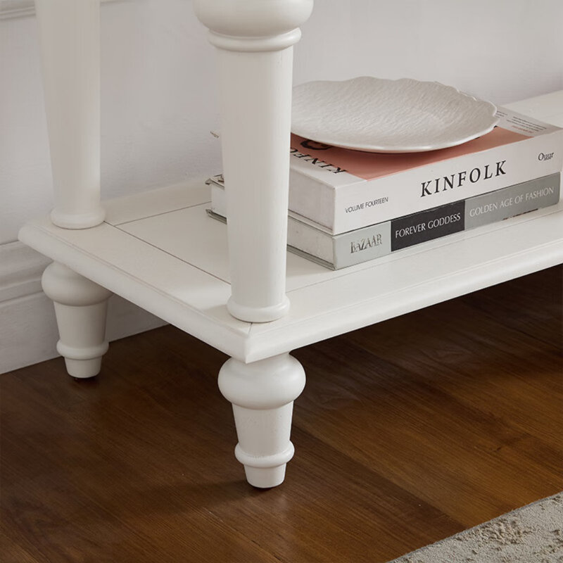 Buffet léger et luxueux, H 36,22 po x l 47,24 po x P 14,96 po, Blanc