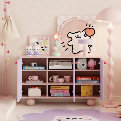 Nordic Retro Light Luxury Style Sideboard