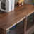 Nut-brown Solid Wood+Tempered Glass Display Cases