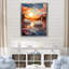 «Graceful Mirage Swans II», reproduction d'art sur toile-97170101-97170110