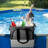 Pool Cooler Insulated Poolside Cooler With Handle Poolside Storage Basket Portable Swimming Poolside Ice Chest Accessories Cup Holder For Above Ground Pools