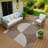 Machine Washable Indoor/Outdoor Jenning ACN2275 Geometric Rug-743527912