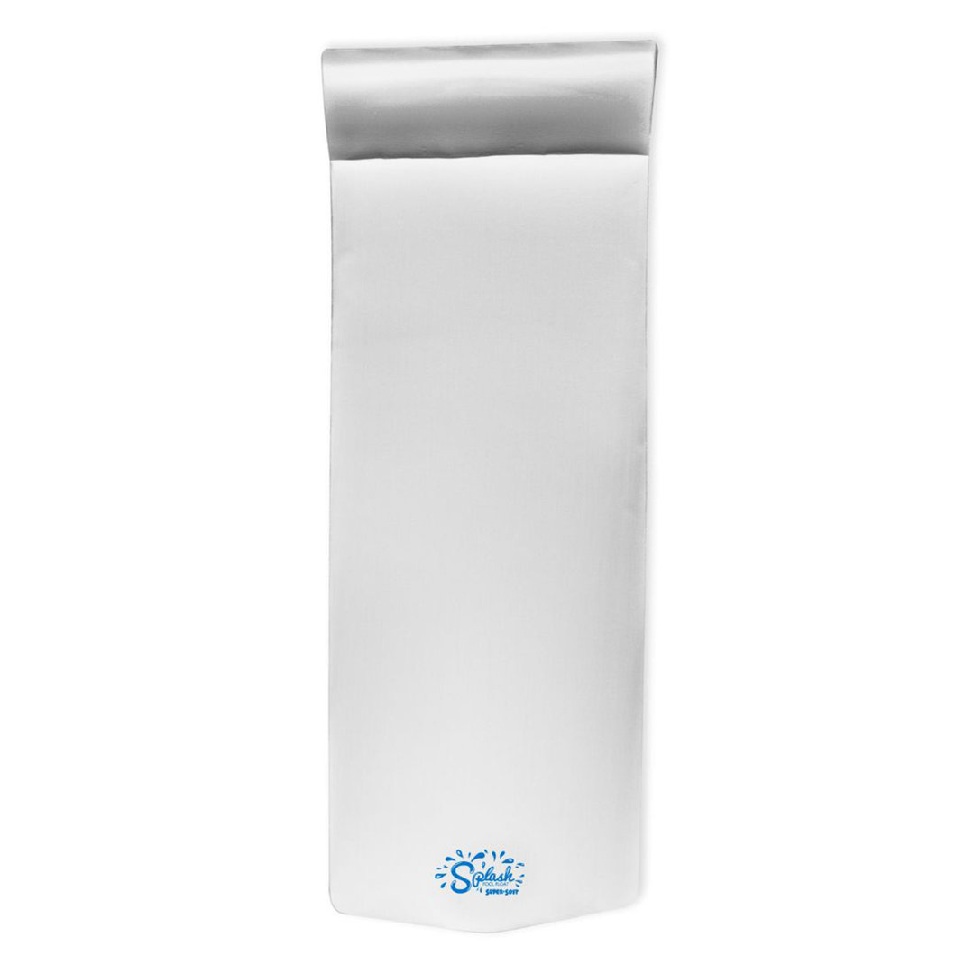 TRC Recreation Splash 1.25" Thick Foam Swimming Pool Float Lounger Mat, White TRC Recreation