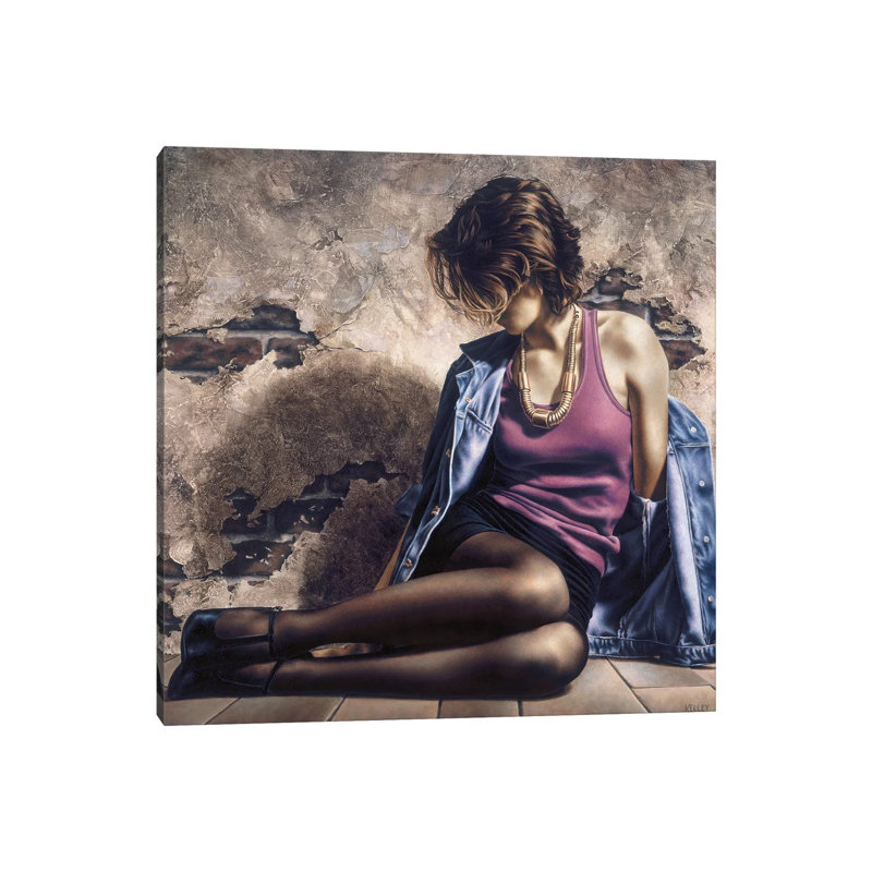 Against A Crumbling Wall by Paul Kelley - Wrapped Canvas Print, 45.72 cm H x 45.72 cm W x 3.175 cm D