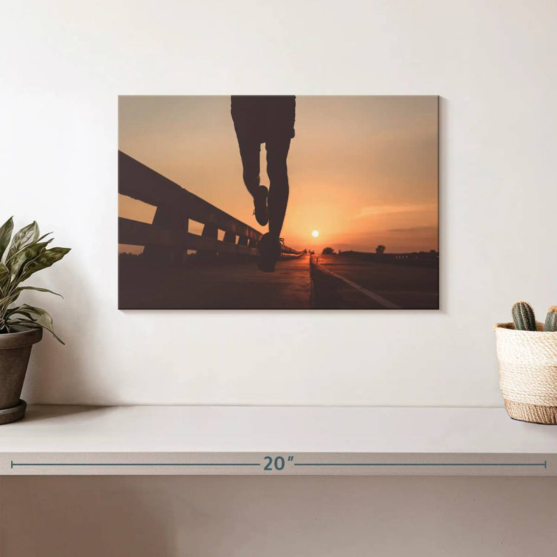 Sireci Sunset Jogging, 8" H x 12" W