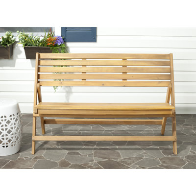 Mignardise Wooden Garden Bench