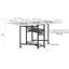 Table de couture pliable avec roulettes