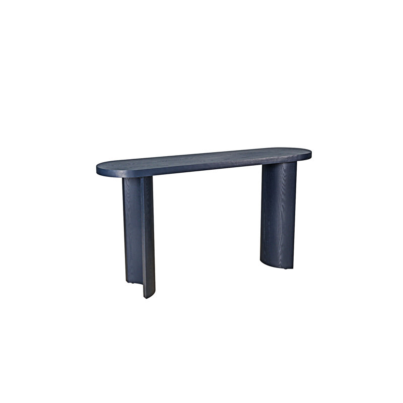 60'' Thick Top Entryway Table, Navy Blue