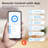 G6 Smart Keyless Entry Door Lock with Handle - APP & 2.4G Wi-Fi Control, Built-in Doorbell, Fingerprint & Keypad-111514945