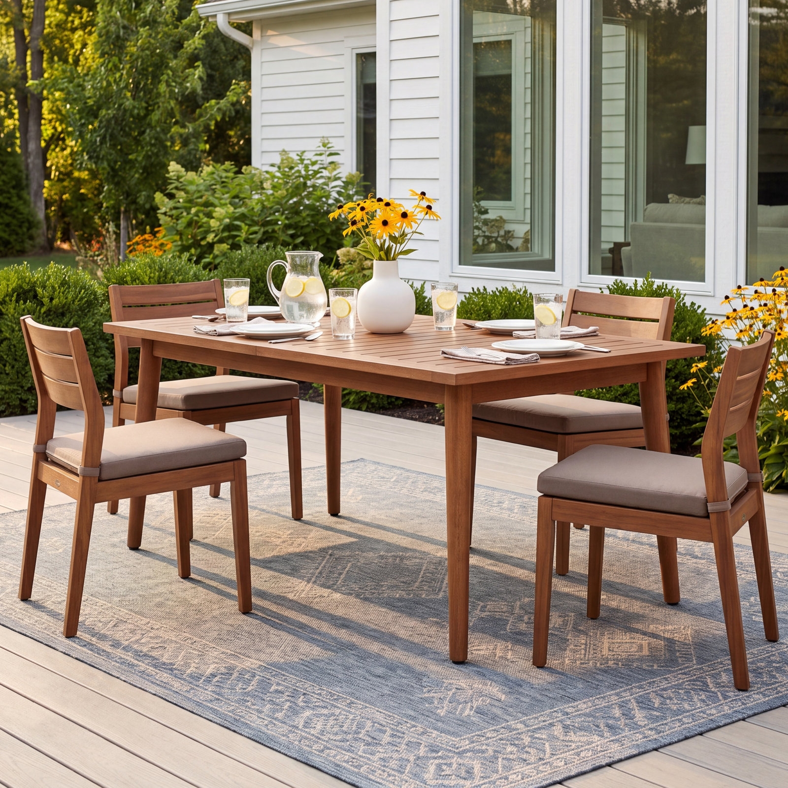 Ferdinand 43'' Outdoor Coffee Table