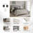 Deareon Upholstered Metal Platform Bed-1378048418-1378048420