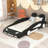 Race Car-Shaped Platform Bed With Wheels-623702028